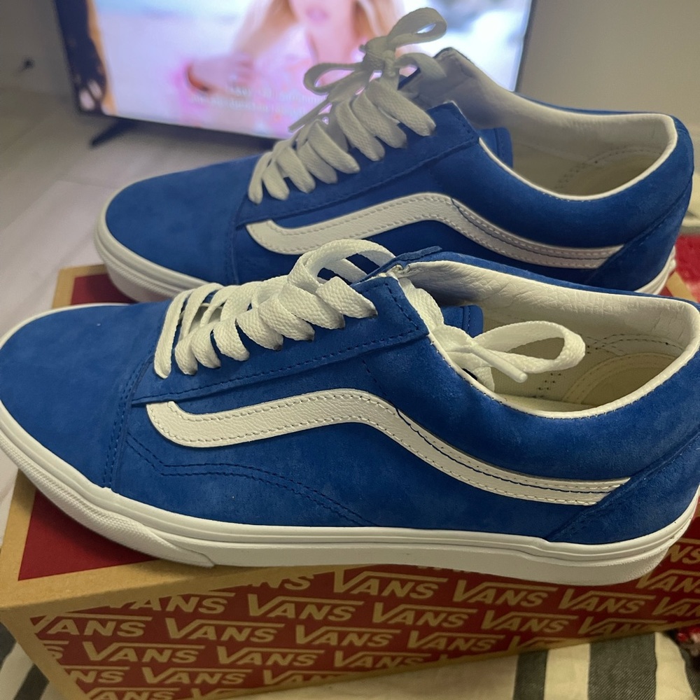Suede Royal Blue Vans